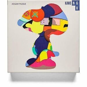 Limited Edition KAWS• Snoopy Peanuts No One's Home Jigsaw Puzzle Art Toy